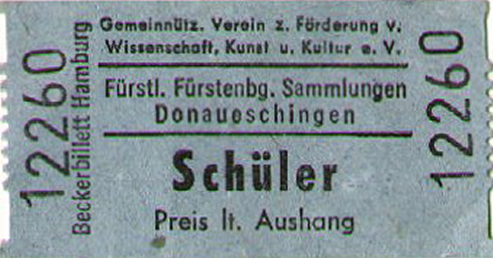Donaueschingen Fürstlich Fürstenbergische Sammlungen