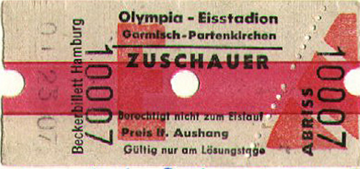 Garmisch-Partenkirchen Olympia-Eisstadion Olympia-Eissport-Zentrum