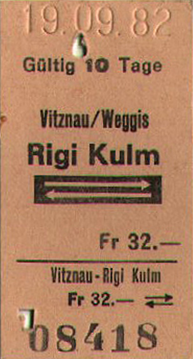 Rigi Bergbahn