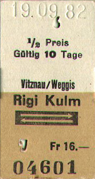 Rigi Bergbahn
