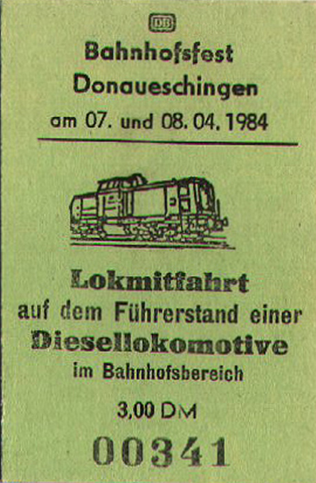 Donaueschingen Bahnhofsfest
