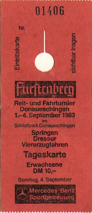 Donaueschingen Reitturnier