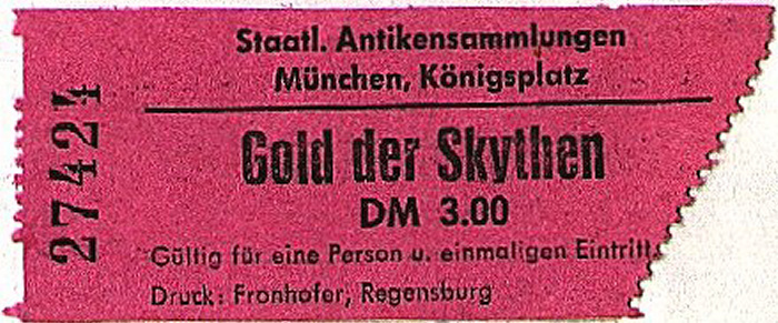 München Staatliche Antikensammlungen: Gold der Skythen