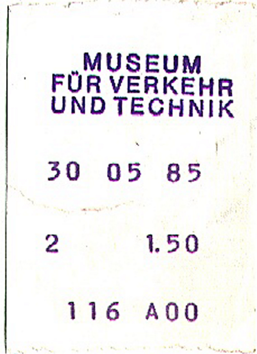 Berlin Museum für Verkehr und Technik Deutsches Technikmuseum Berlin