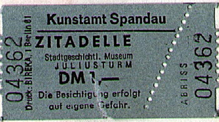 Berlin Zitadelle Spandau