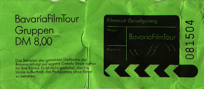 München Bavaria Filmstadt Geiselgasteig: BavariaFilmTour