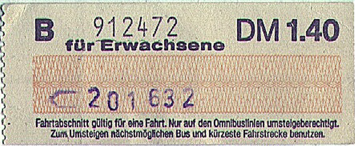 Konstanz Busfahrkarte