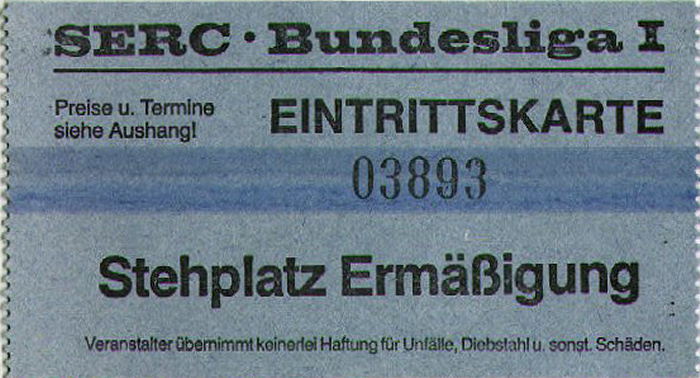 VS-Schwenningen Kunsteisstadion: Eishockey-Bundesligaspiel Schwenninger ERC - Kölner EC