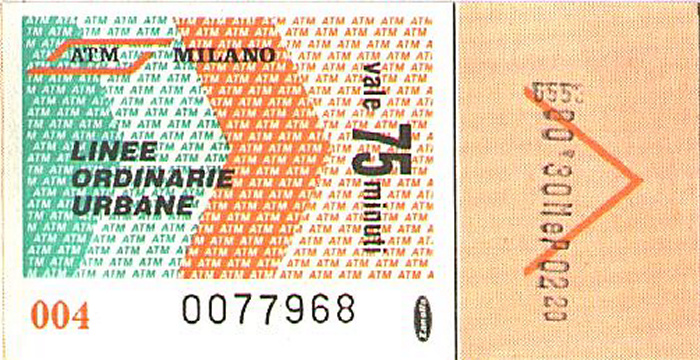 Mailand Fahrkarte Öffentlicher Nahverkehr
