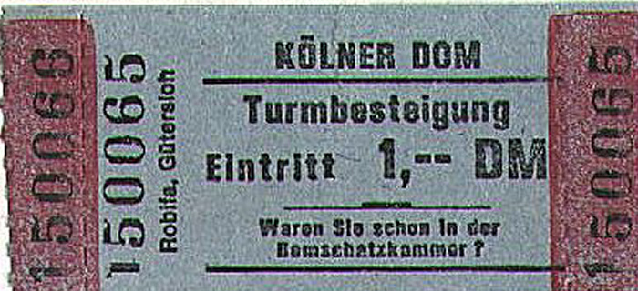 Turmbesteigung Kölner Dom