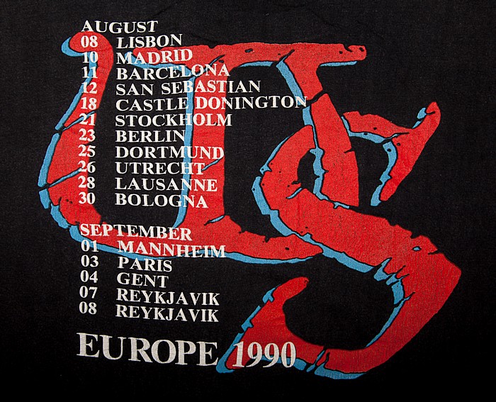 Maimarktgelände: Whitesnake Mannheim Tour-T-Shirt