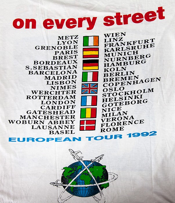 Wildparkstadion: Dire Straits Karlsruhe Tour-T-Shirt