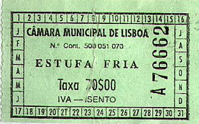 Lissabon Estufa Fria