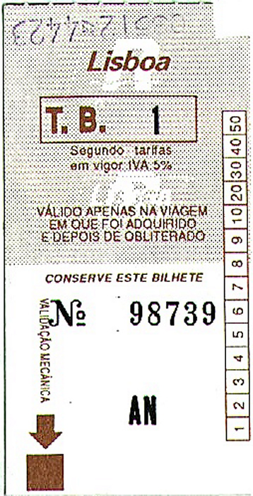 Lissabon Bus- und Straßenbahnfahrkarte 10.-14.9.
