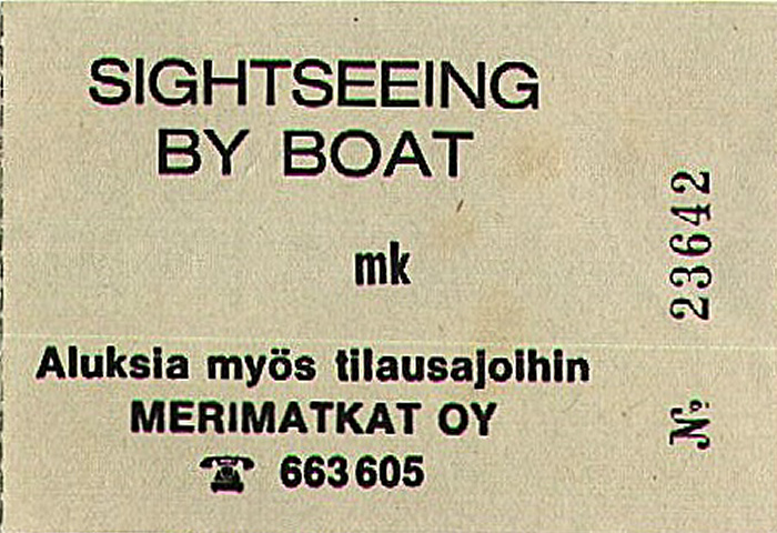 Helsinki Bootsrundfahrt