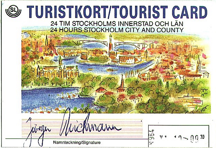 Stockholm 24-Stunden-Touristenkarte