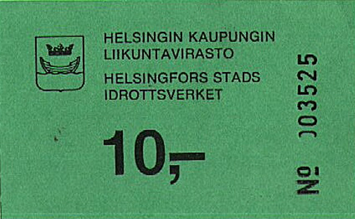 Töölön Pallokenttä: Spiel von HJK Helsinki