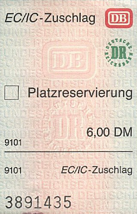 Osnabrück EC/IC-Zuschlag