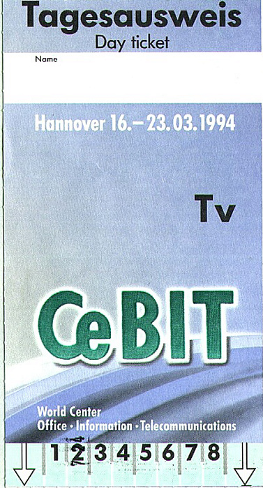 Messegelände Hannover: CeBIT 94