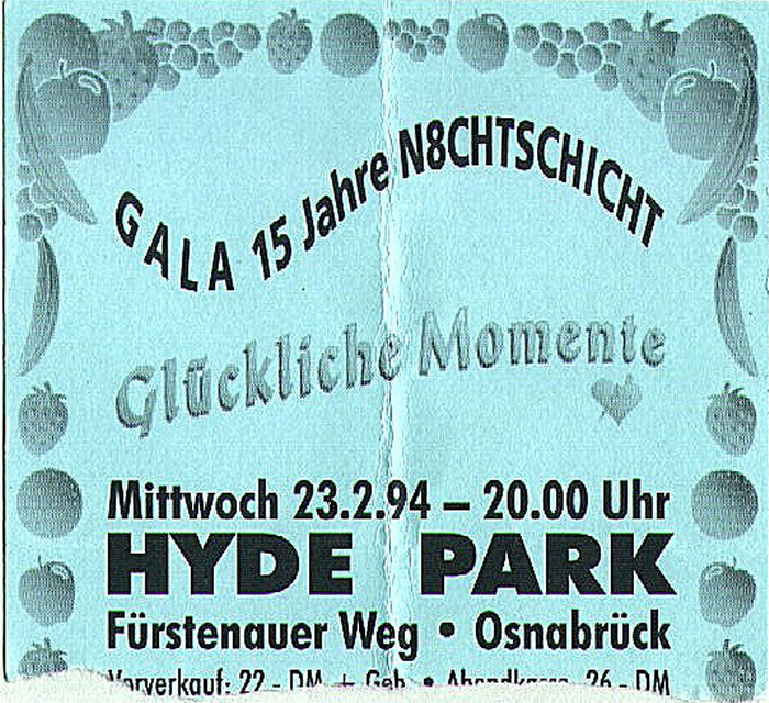 Osnabrück Hyde Park: N8chtschicht