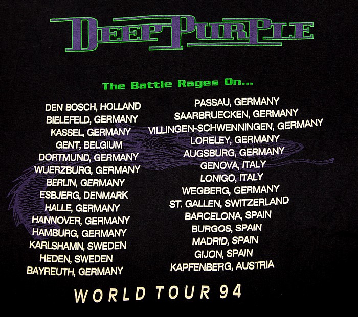 Dortmund Westfalenhalle: Deep Purple