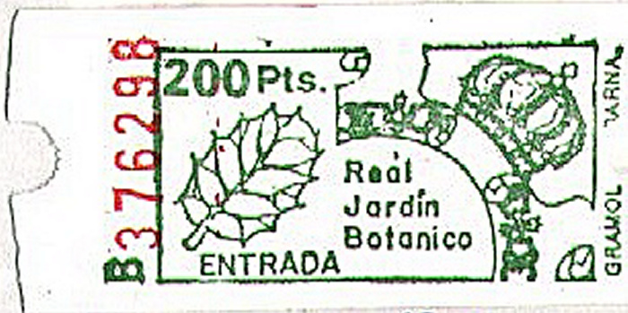 Madrid Königlicher Botanischer Garten Real Jardín Botánico de Madrid