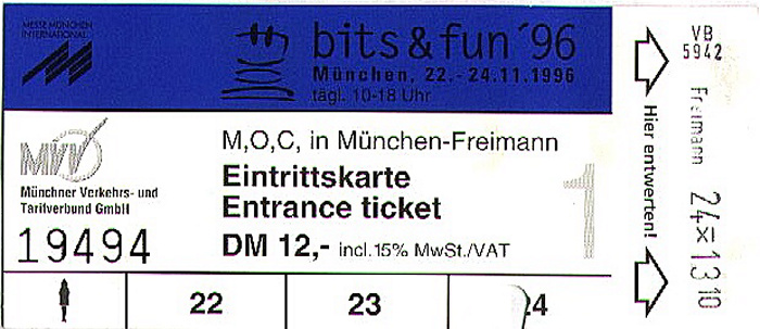 München MOC: bits & fun 96