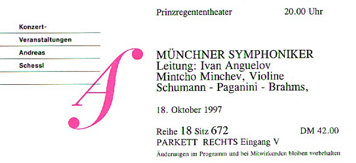 München Prinzregententheater: Münchner Symphoniker