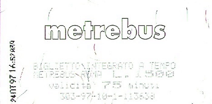 Rom Bus-/U-Bahn-Fahrkarte 24.-28.10.