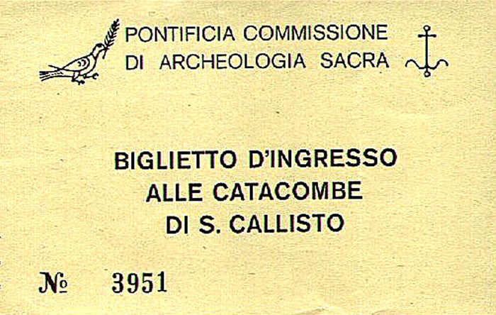 Rom San-Callisto-Katakomben