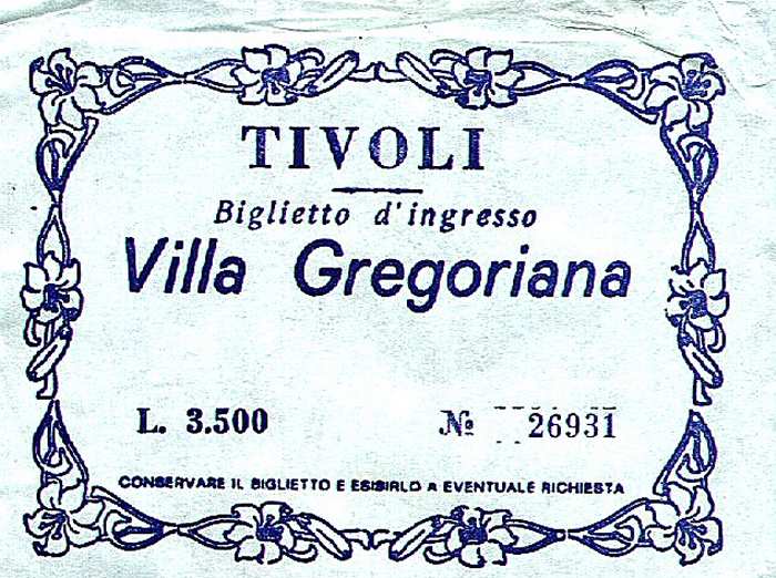 Tivoli Villa Gregoriana