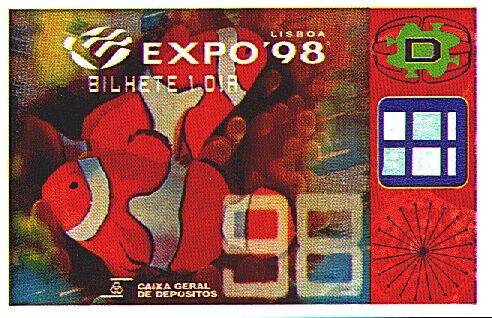 Lissabon EXPO '98 29.8./7.9.