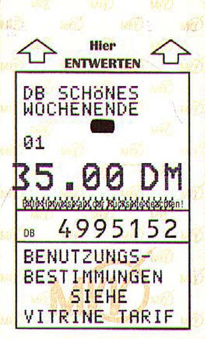 DB-Schönes-Wochenend-Ticket: München, Düsseldorf, Gelsenkirchen, Essen, Hilden 12.9. / Hilden, Düsseldorf, München 13.9.