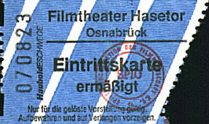 Osnabrück Open-Air-Kino im Schloß-Innenhof (ermäßigt) Schloss Osnabrück