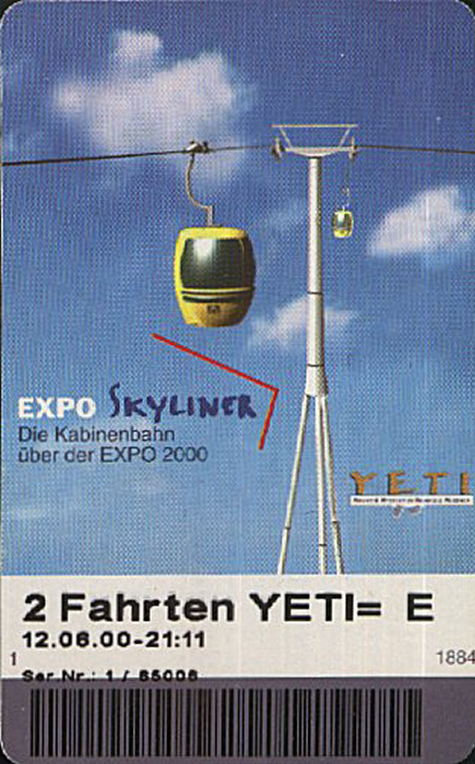 Hannover EXPO-Skyliner EXPO 2000