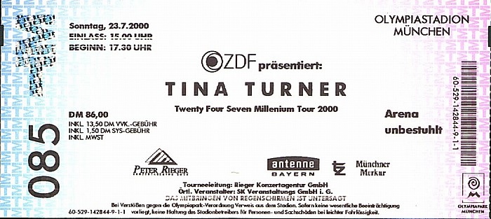 München Olympiastadion: Tina Turner (+ John Fogerty)