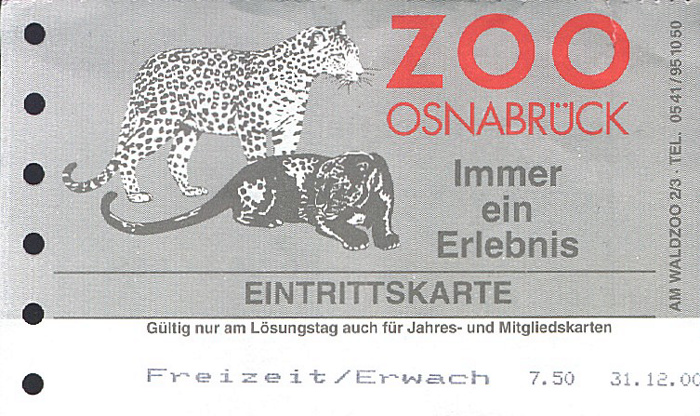 Osnabrück Zoo Zoo Osnabrück