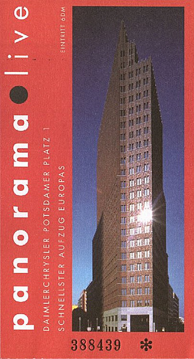 Berlin DaimlerChrysler Potsdamer Platz 1