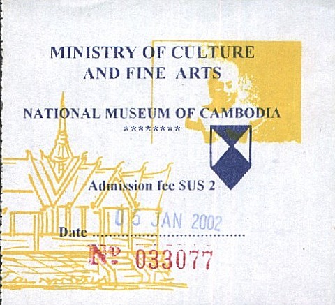 Phnom Penh Nationalmuseum von Kambodscha
