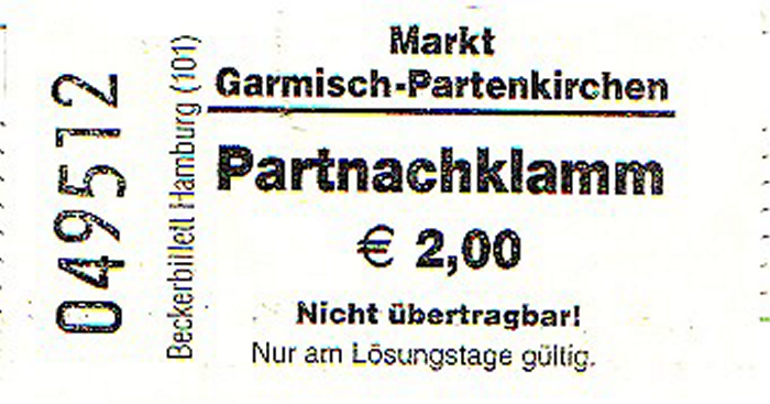Garmisch-Partenkirchen Partnachklamm