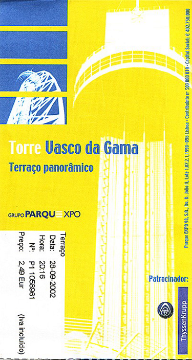 Lissabon Torre Vasco da Gama