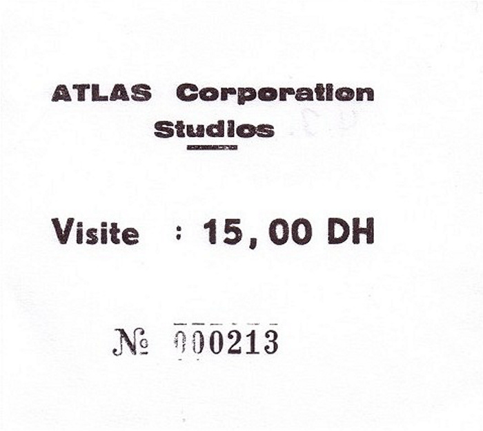 Ouarzazate ATLAS Corporation Studios Atlas Filmstudios