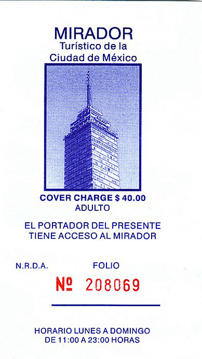 Mexiko-Stadt Torre Latinoamericana