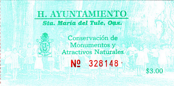 Santa Maria del Tule Árbol de Tule
