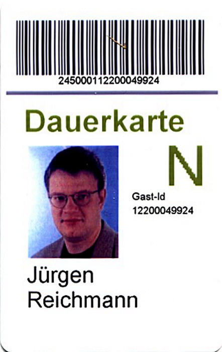 München Dauerkarte Bundeskartenschau 2005 Bundesgartenschau 2005