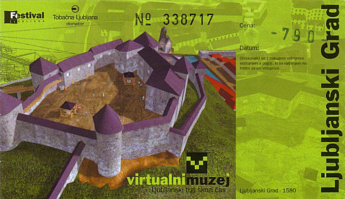 Ljubljana Burg: Virtuelles Museum