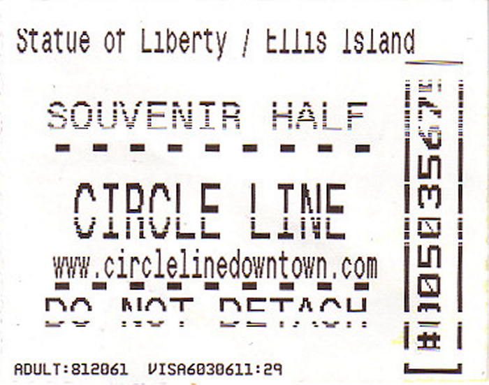New York City Circle Line Battery Park - Liberty Island (Freiheitsstatue) - Ellis Island - Battery Park