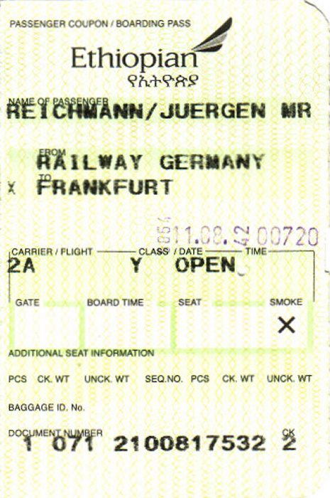Bahnticket München - Frankfurt/Main-Flughafen