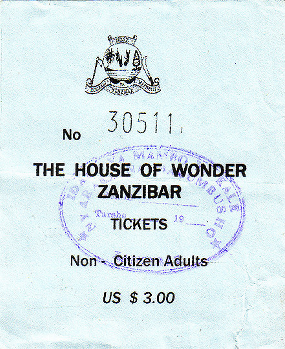 Zanzibar Town The House Of Wonder House of Wonders