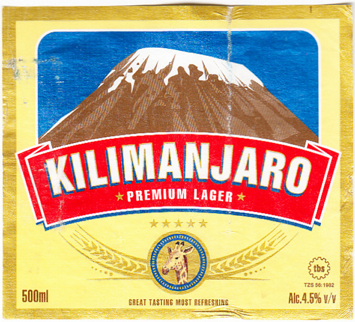 Zanzibar Town Kilimanjaro Premium Lager